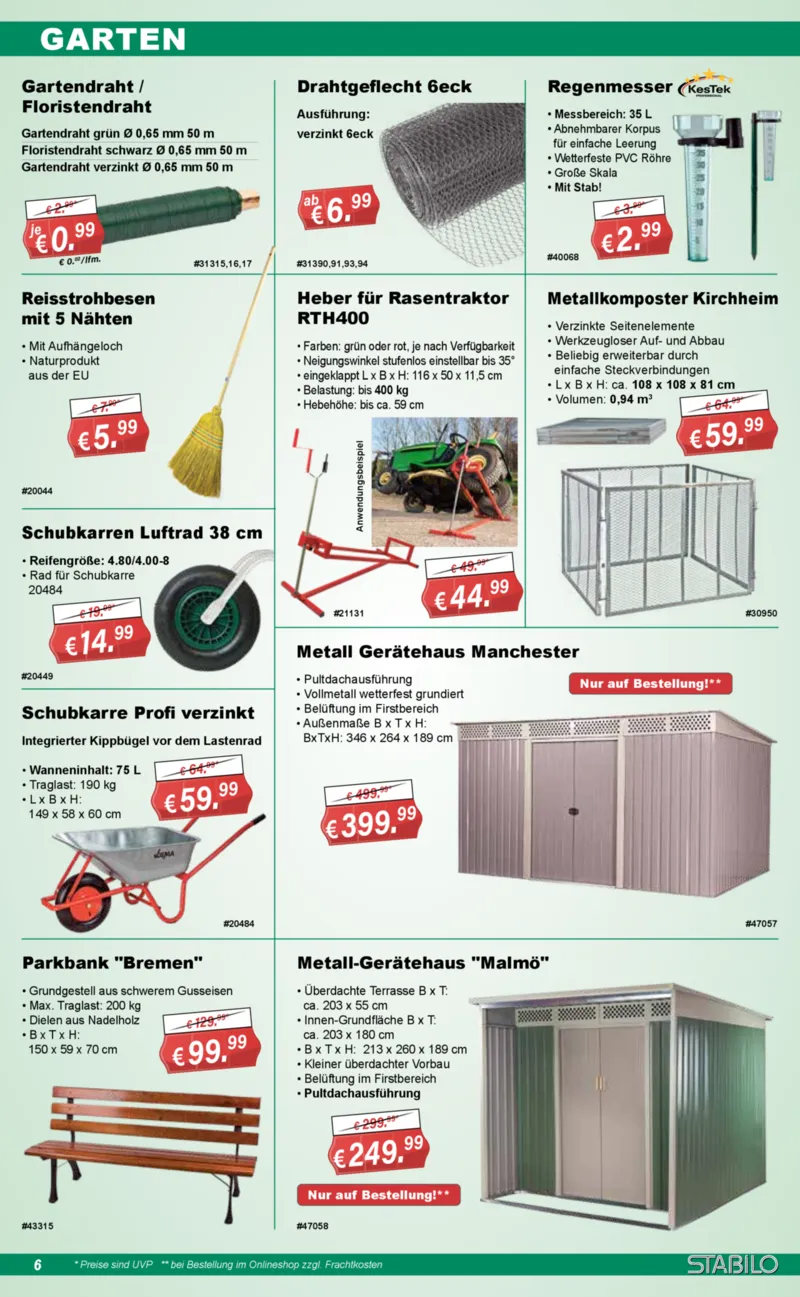 Stabilo Fachmarkt Prospekt vom 29.07.2026, Seite 6
