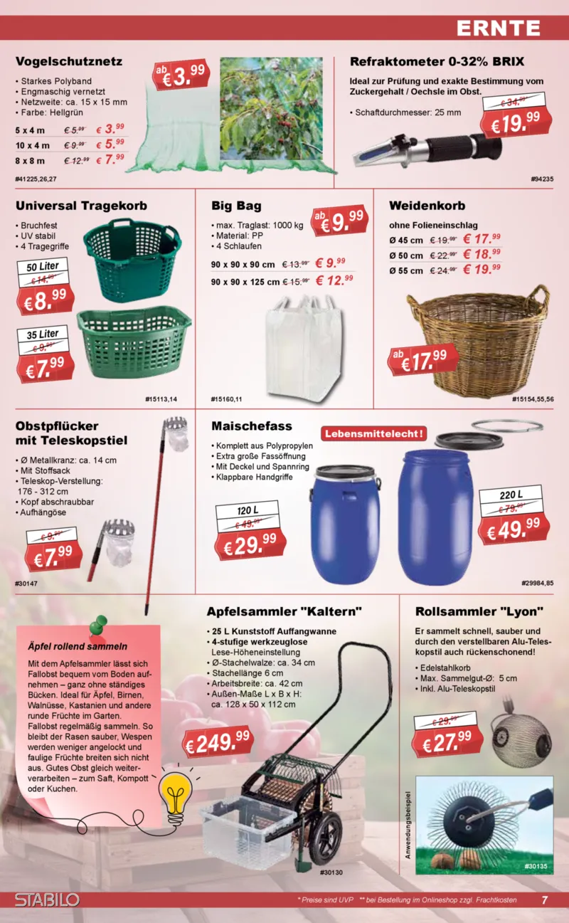 Stabilo Fachmarkt Prospekt vom 29.07.2026, Seite 7