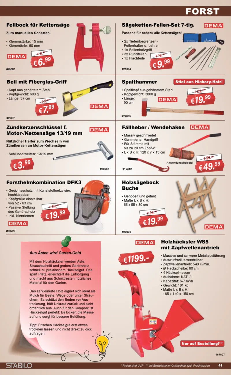 Stabilo Fachmarkt Prospekt vom 12.08.2026, Seite 11