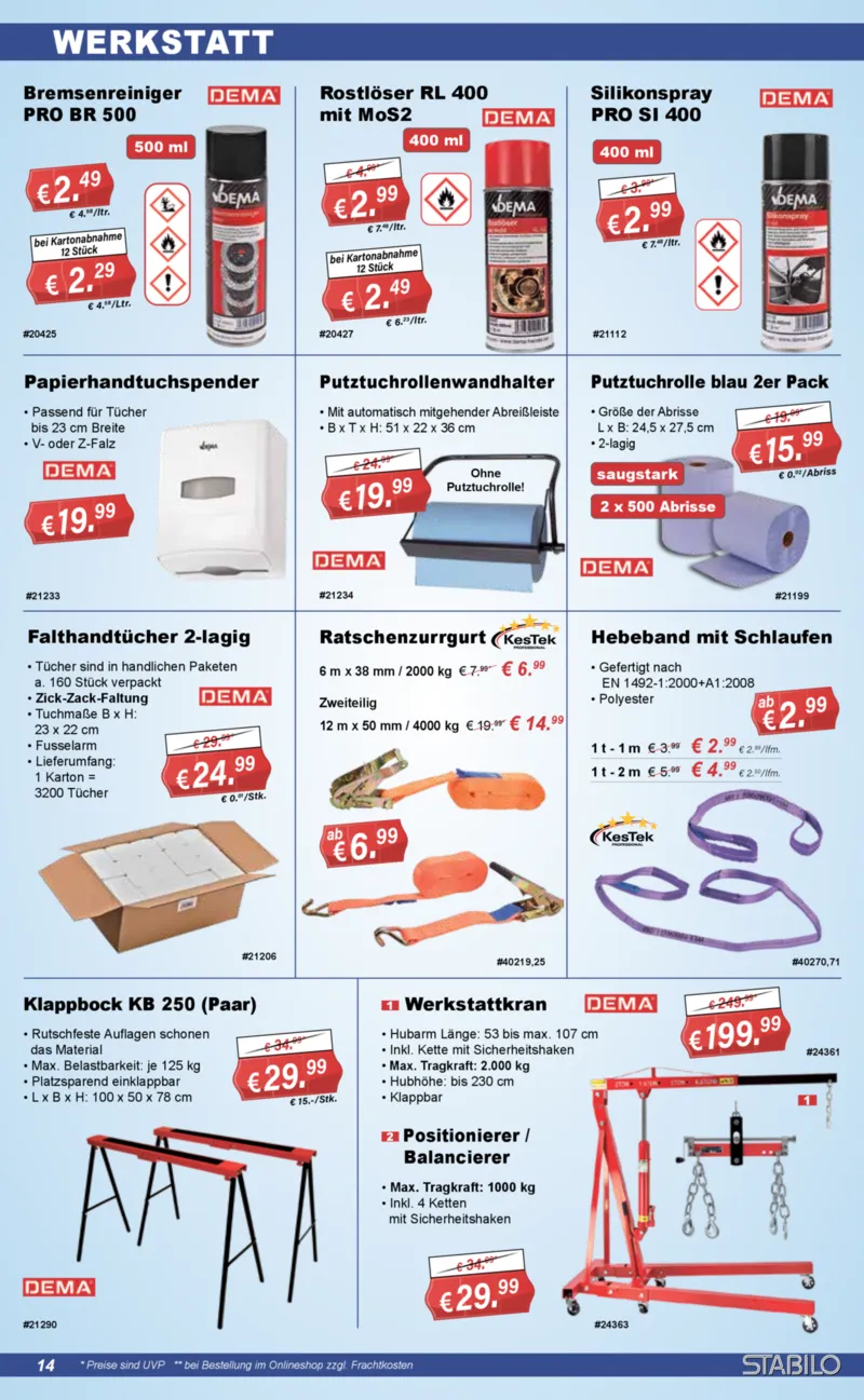 Stabilo Fachmarkt Prospekt vom 12.08.2026, Seite 14