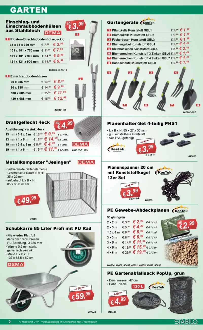 Stabilo Fachmarkt Prospekt vom 12.08.2026, Seite 2