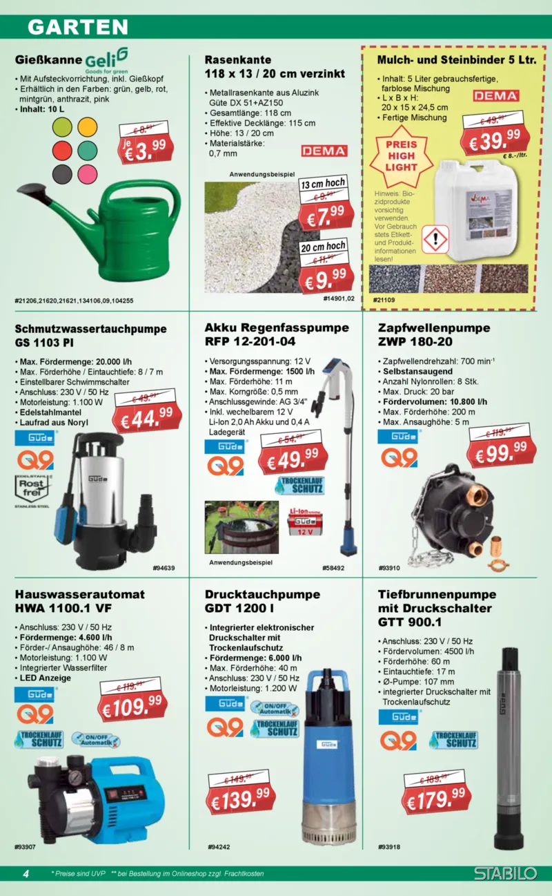 Stabilo Fachmarkt Prospekt vom 12.08.2026, Seite 4