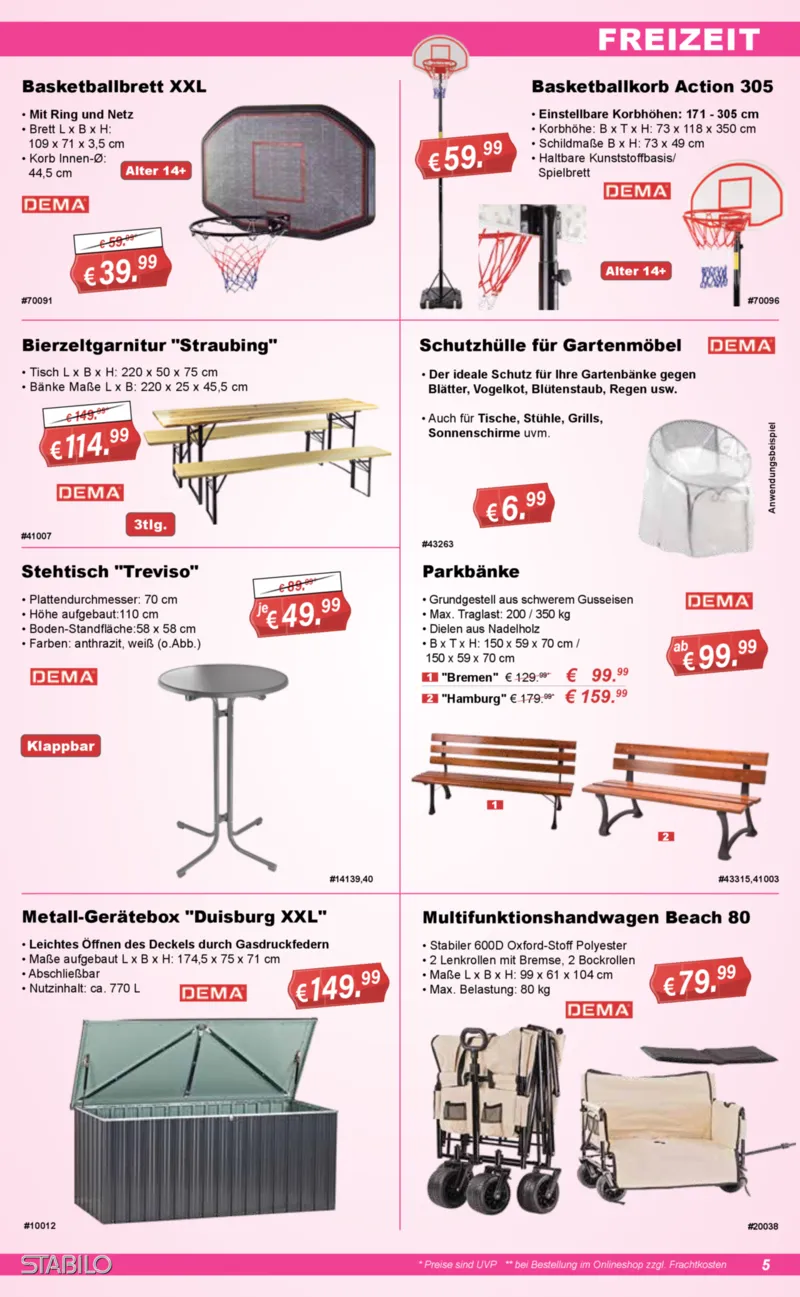Stabilo Fachmarkt Prospekt vom 12.08.2026, Seite 5
