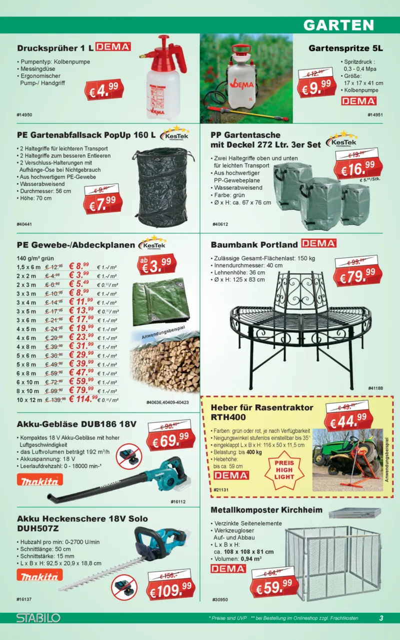 Stabilo Fachmarkt Prospekt vom 26.08.2026, Seite 3
