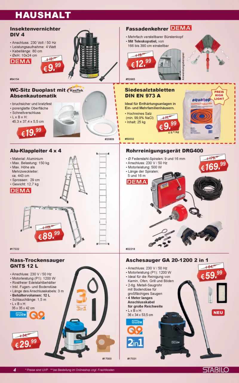 Stabilo Fachmarkt Prospekt vom 26.08.2026, Seite 4