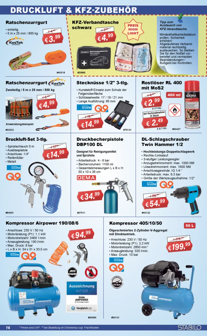 Stabilo Fachmarkt Prospekt vom 23.09.2026, Seite 16