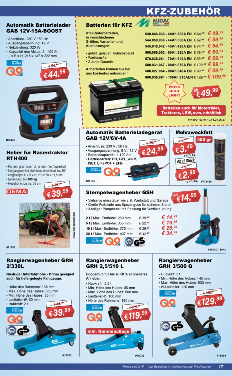 Stabilo Fachmarkt Prospekt vom 23.09.2026, Seite 17