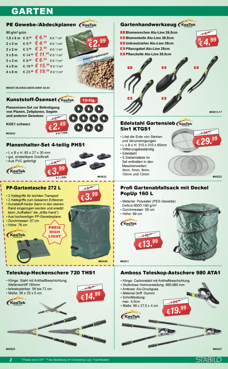 Stabilo Fachmarkt Prospekt vom 23.09.2026, Seite 2