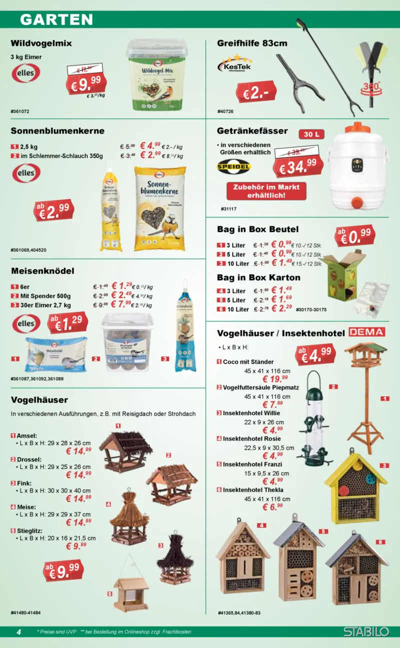 Stabilo Fachmarkt Prospekt vom 23.09.2026, Seite 4