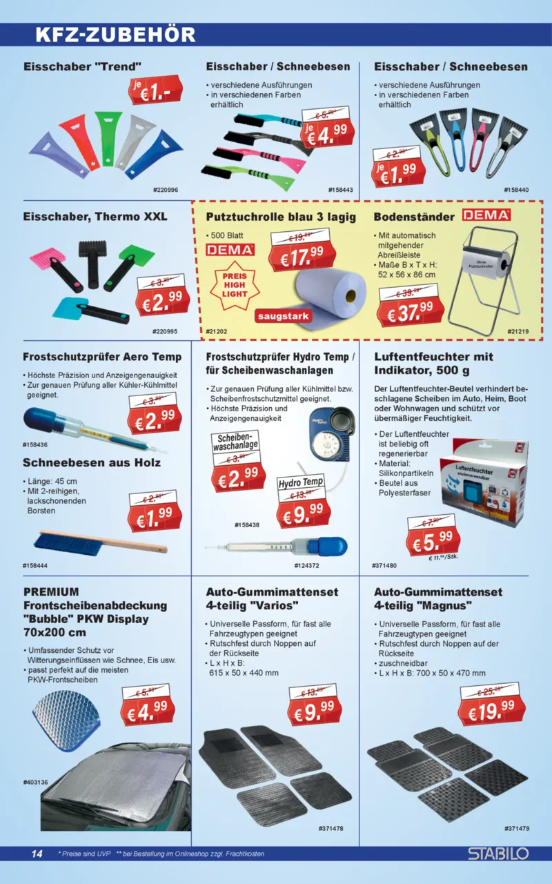 Stabilo Fachmarkt Prospekt vom 07.10.2026, Seite 14