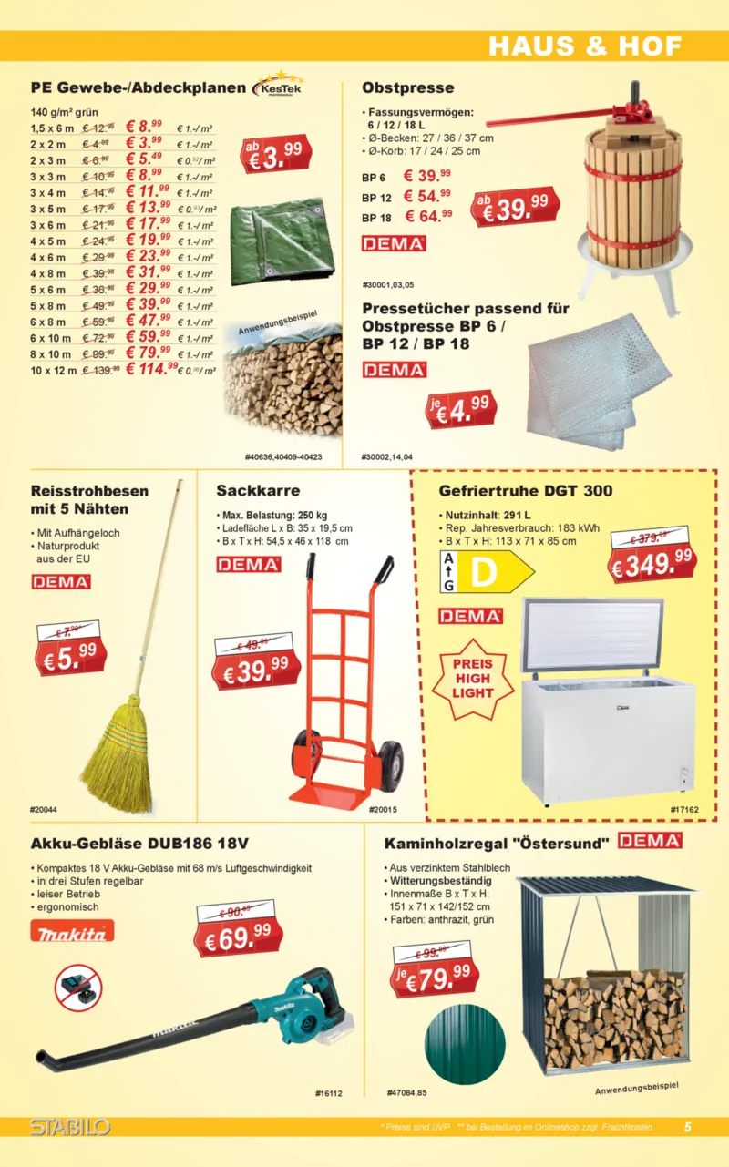 Stabilo Fachmarkt Prospekt vom 07.10.2026, Seite 5