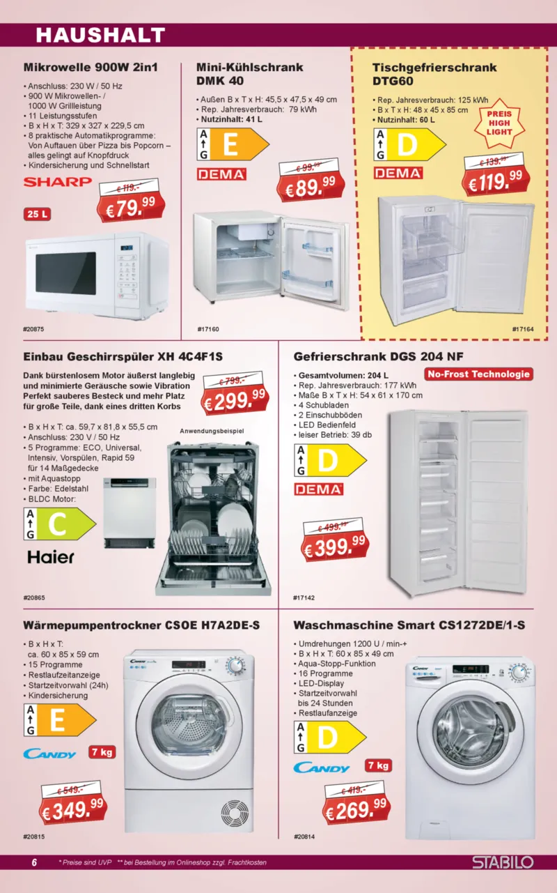 Stabilo Fachmarkt Prospekt vom 07.10.2026, Seite 6