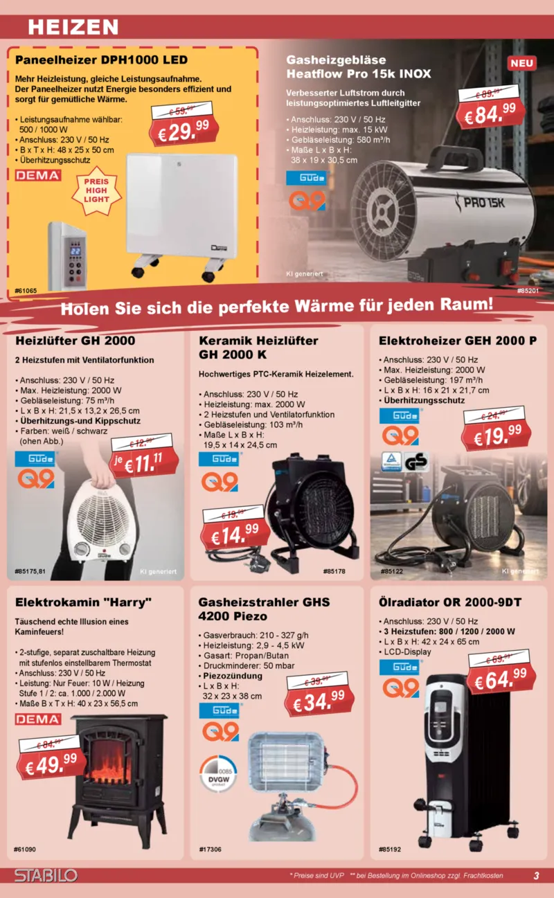 Stabilo Fachmarkt Prospekt vom 21.10.2026, Seite 3