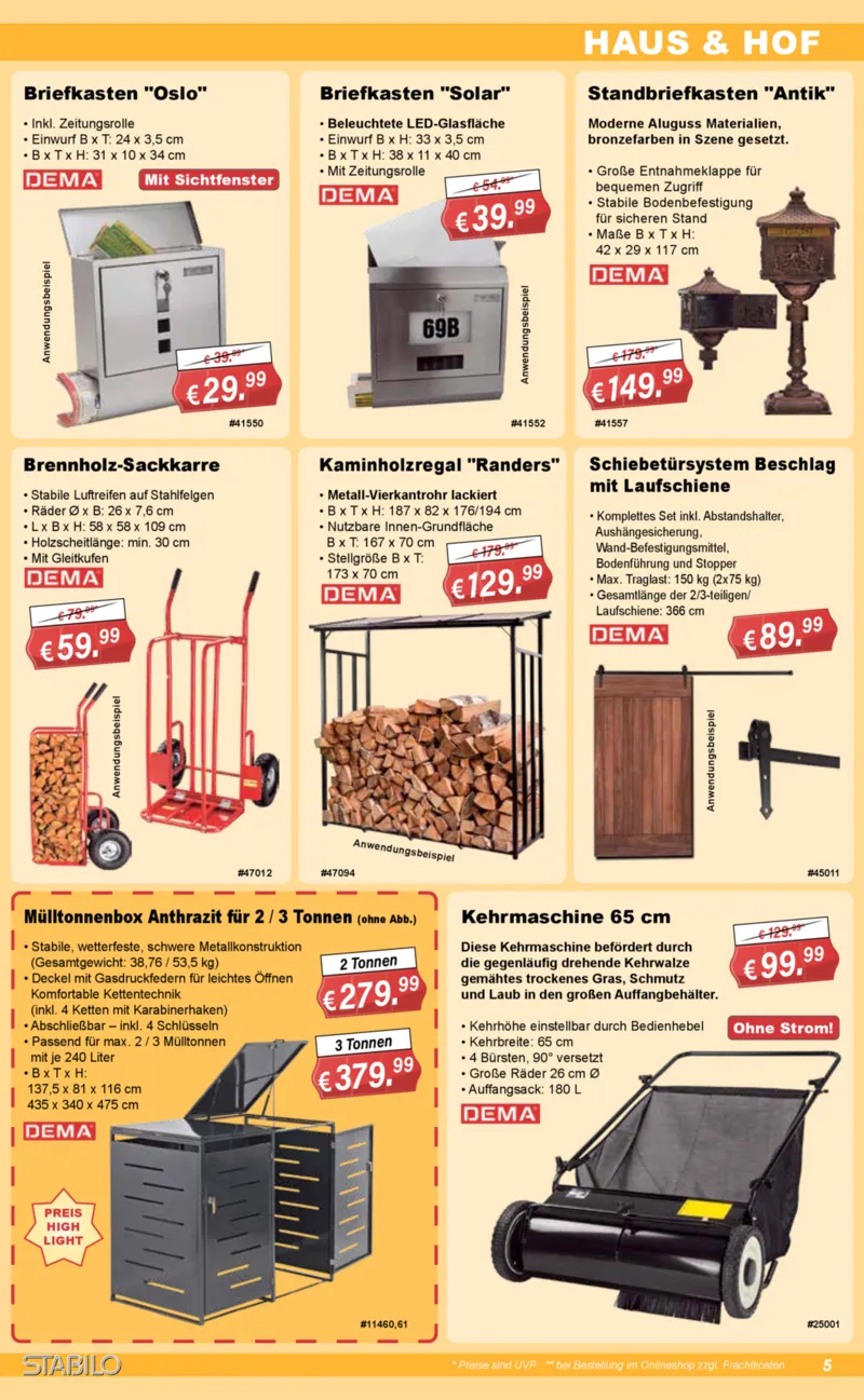 Stabilo Fachmarkt Prospekt vom 21.10.2026, Seite 5
