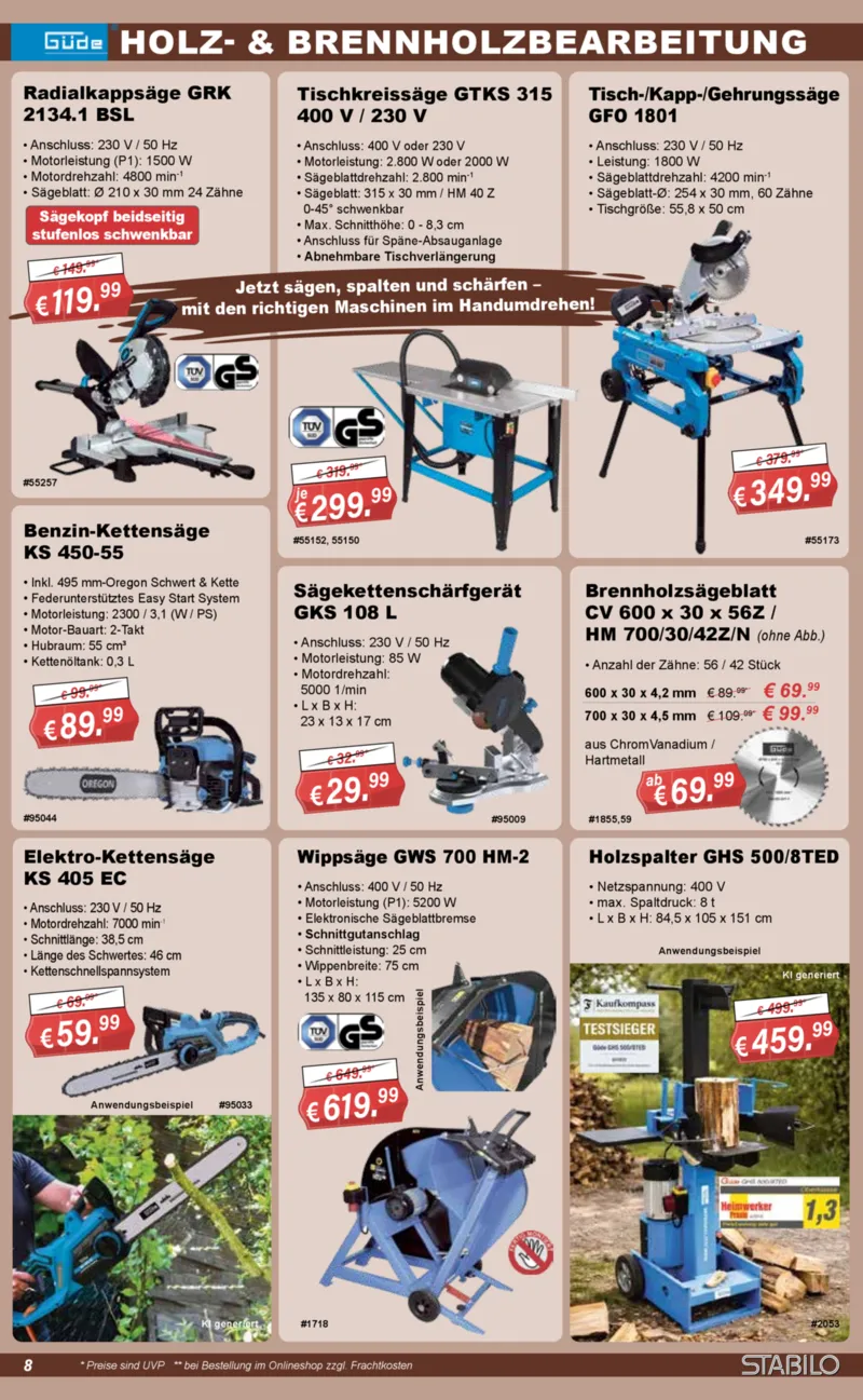Stabilo Fachmarkt Prospekt vom 21.10.2026, Seite 8