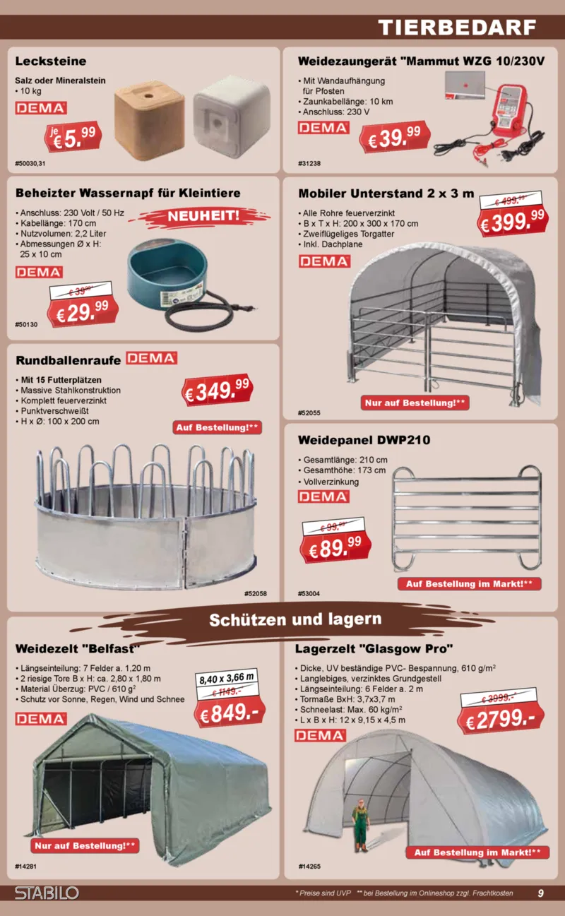 Stabilo Fachmarkt Prospekt vom 21.10.2026, Seite 9
