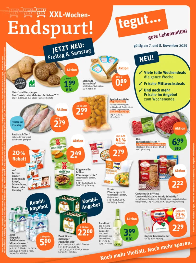 tegut Prospekt vom 03.11.2025, Seite 1