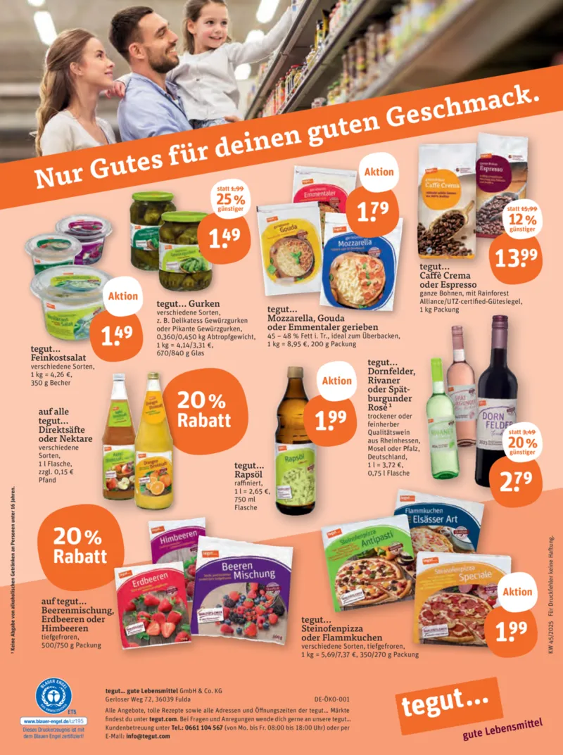 tegut Prospekt vom 03.11.2025, Seite 29