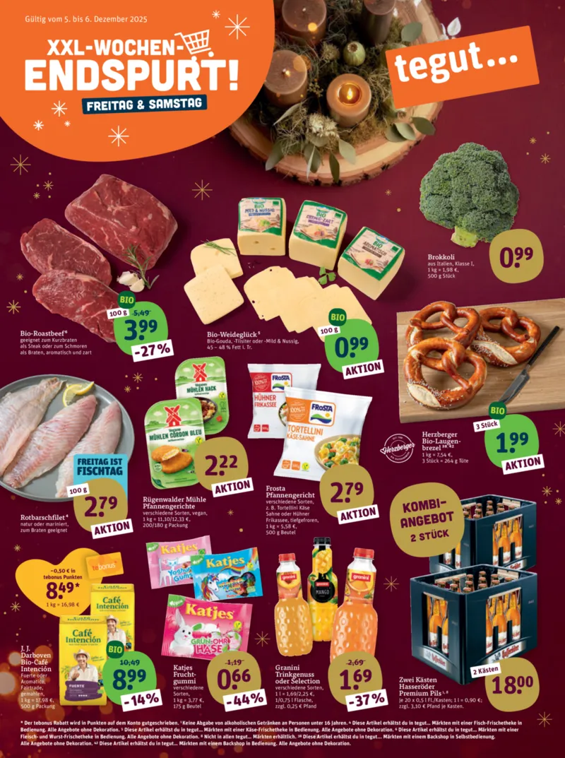 tegut Prospekt vom 01.12.2025, Seite 1