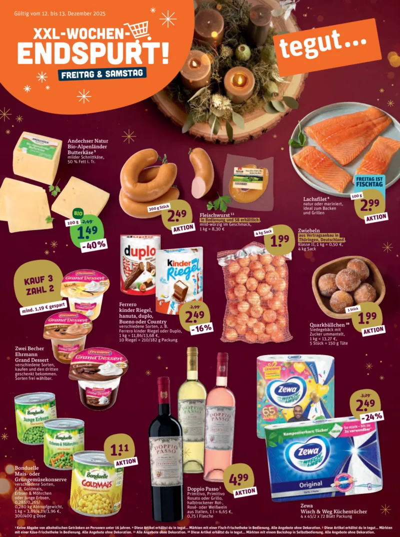 tegut Prospekt vom 08.12.2025, Seite 1