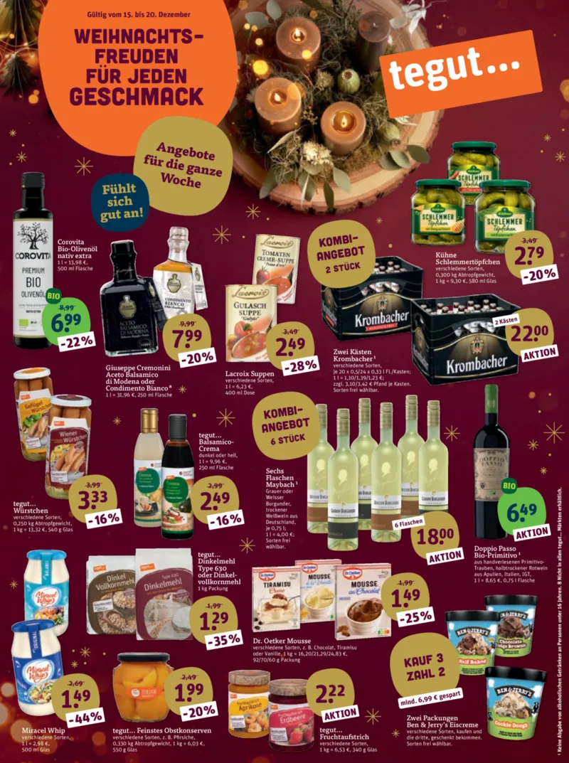 tegut Prospekt vom 15.12.2025, Seite 1