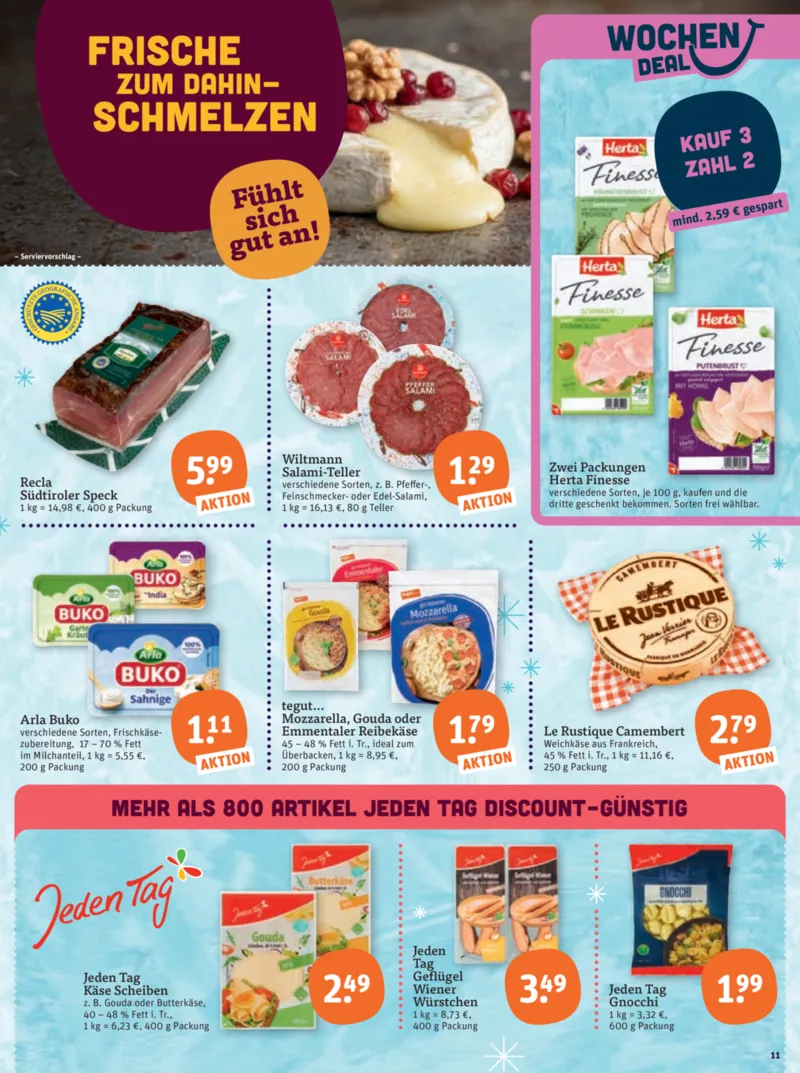 tegut Prospekt vom 15.12.2025, Seite 13