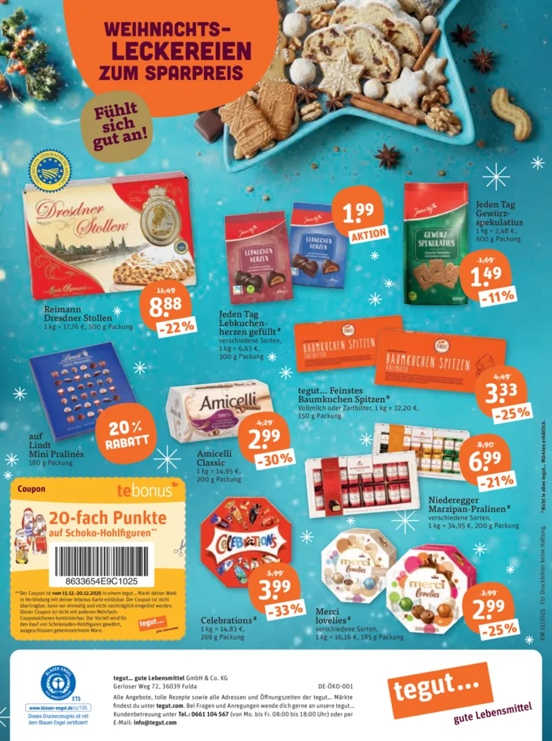 tegut Prospekt vom 15.12.2025, Seite 30