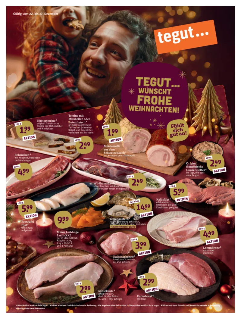 tegut Prospekt vom 22.12.2025, Seite 1