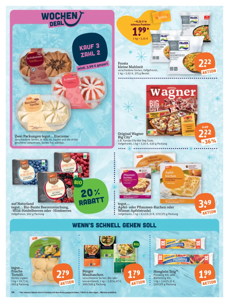 tegut Prospekt vom 22.12.2025, Seite 16