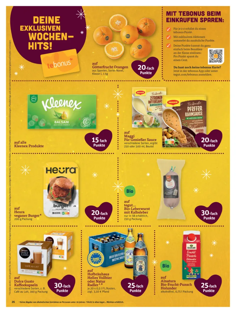 tegut Prospekt vom 22.12.2025, Seite 28