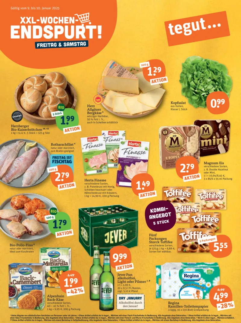 tegut Prospekt vom 05.01.2026, Seite 1