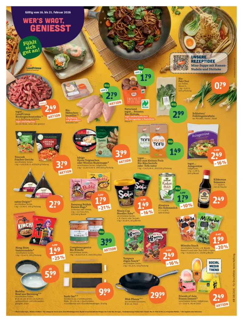 tegut Prospekt vom 16.02.2026, Seite 2