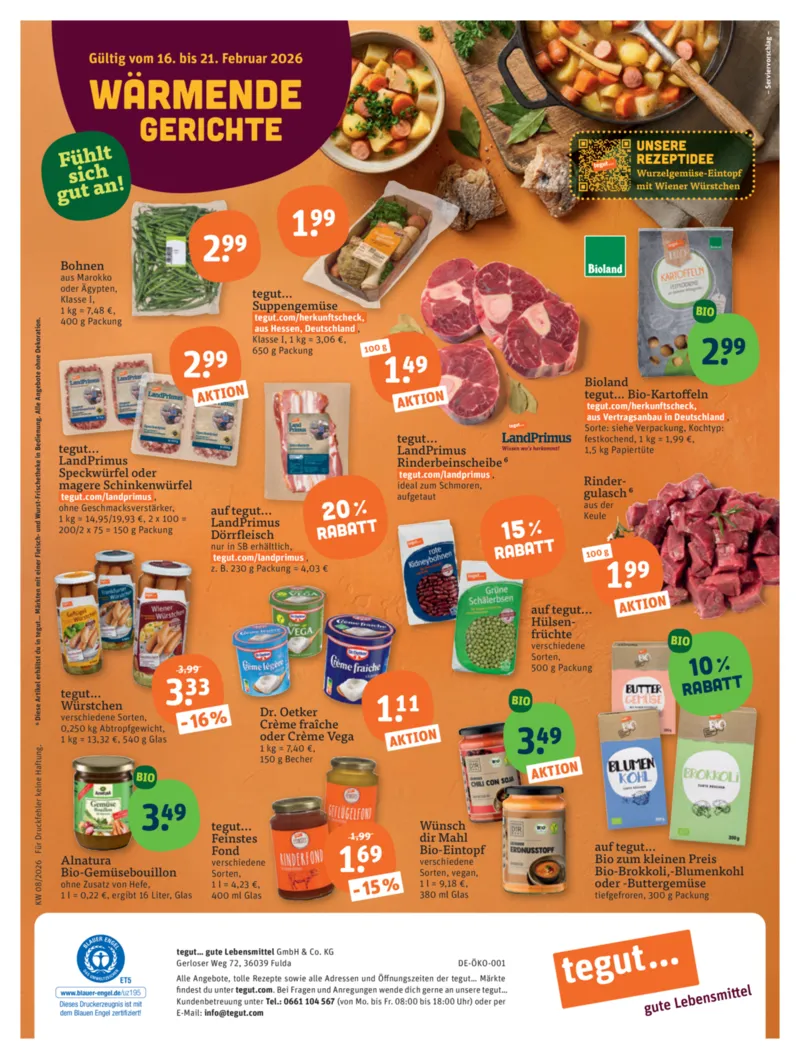 tegut Prospekt vom 16.02.2026, Seite 27