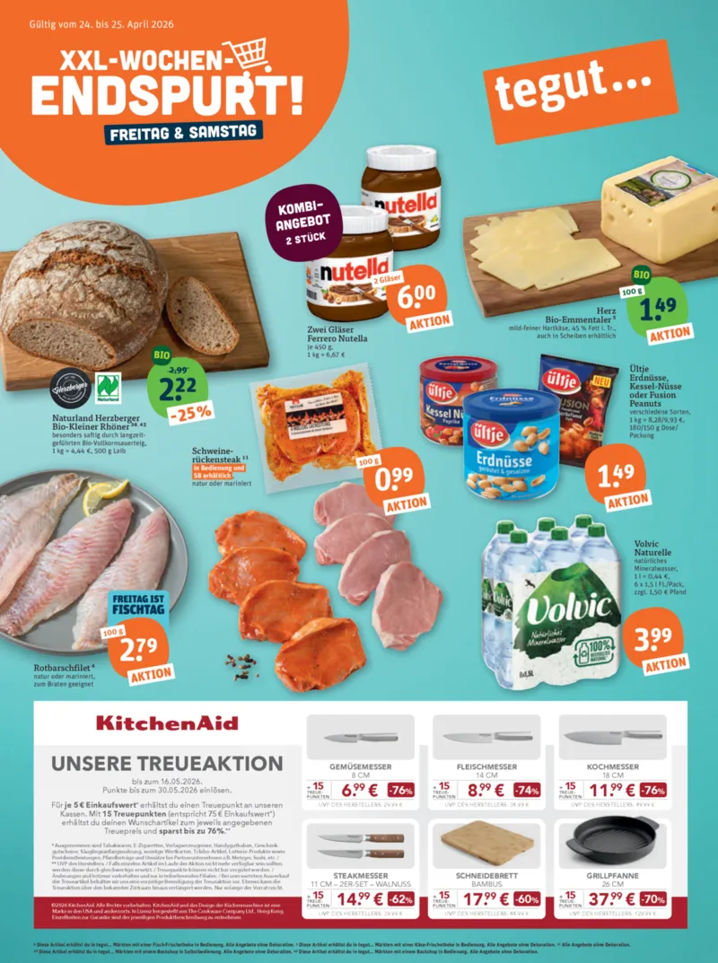tegut Prospekt vom 20.04.2026, Seite 1