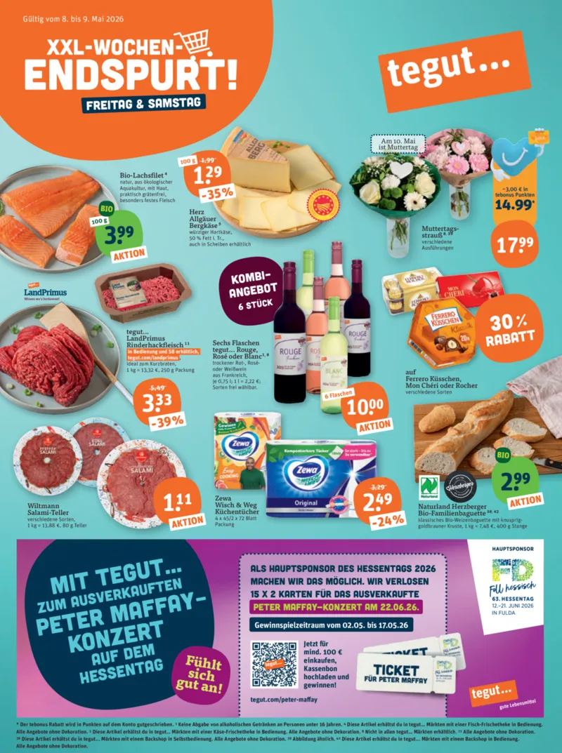 tegut Prospekt vom 04.05.2026, Seite 1