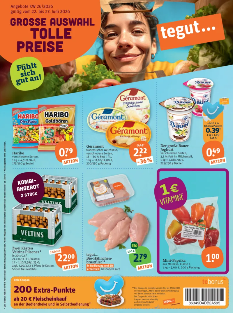 tegut Prospekt vom 22.06.2026, Seite 3