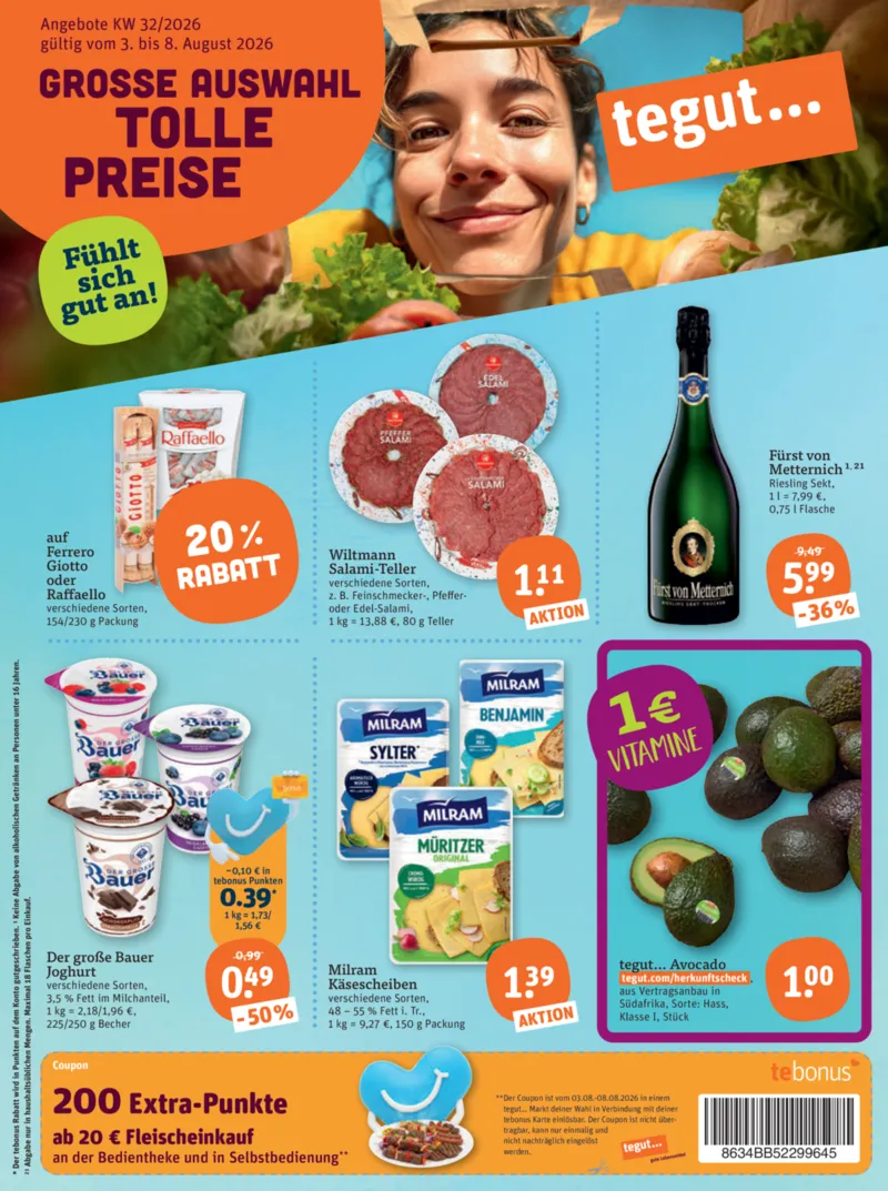 tegut Prospekt vom 03.08.2026, Seite 3
