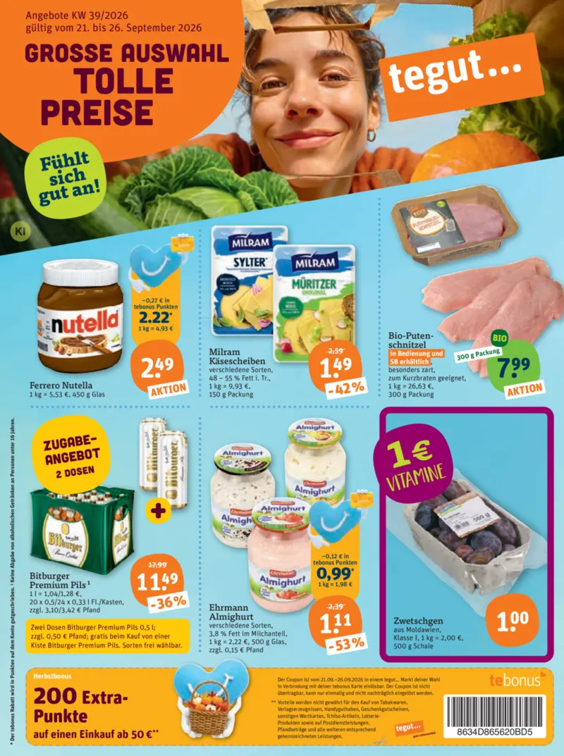 tegut Prospekt vom 21.09.2026, Seite 3