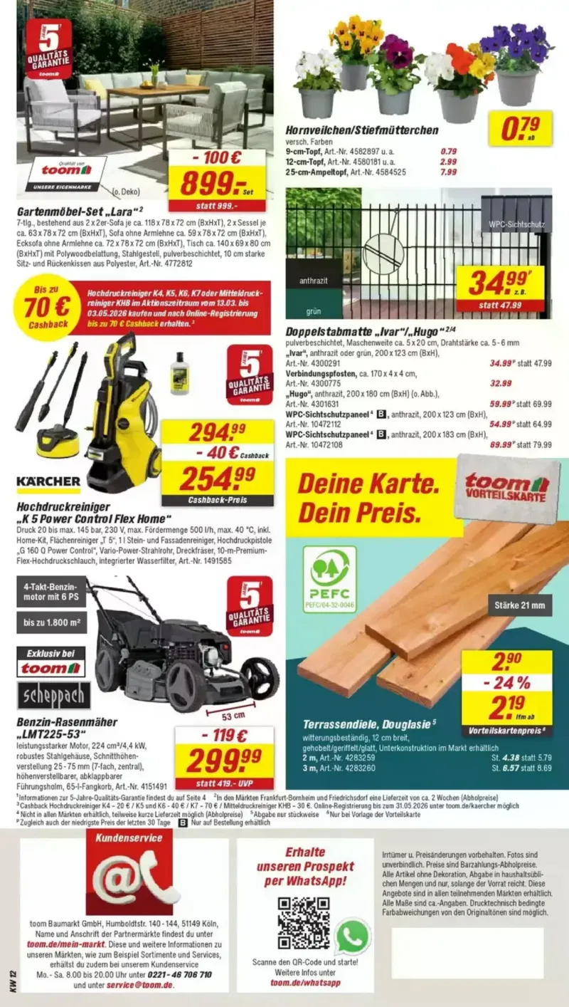 toom Prospekt vom 14.03.2026, Seite 18