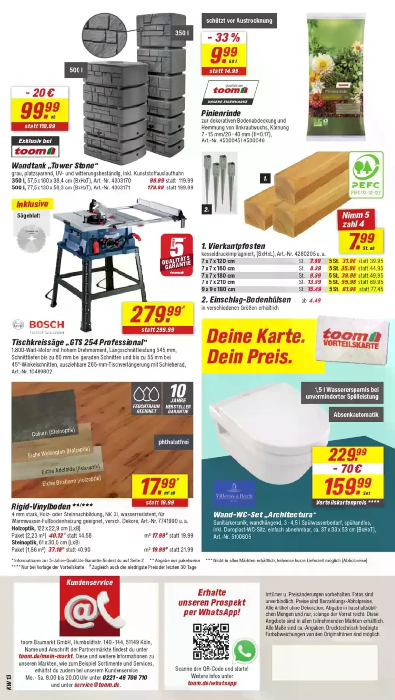 toom Prospekt vom 21.03.2026, Seite 18