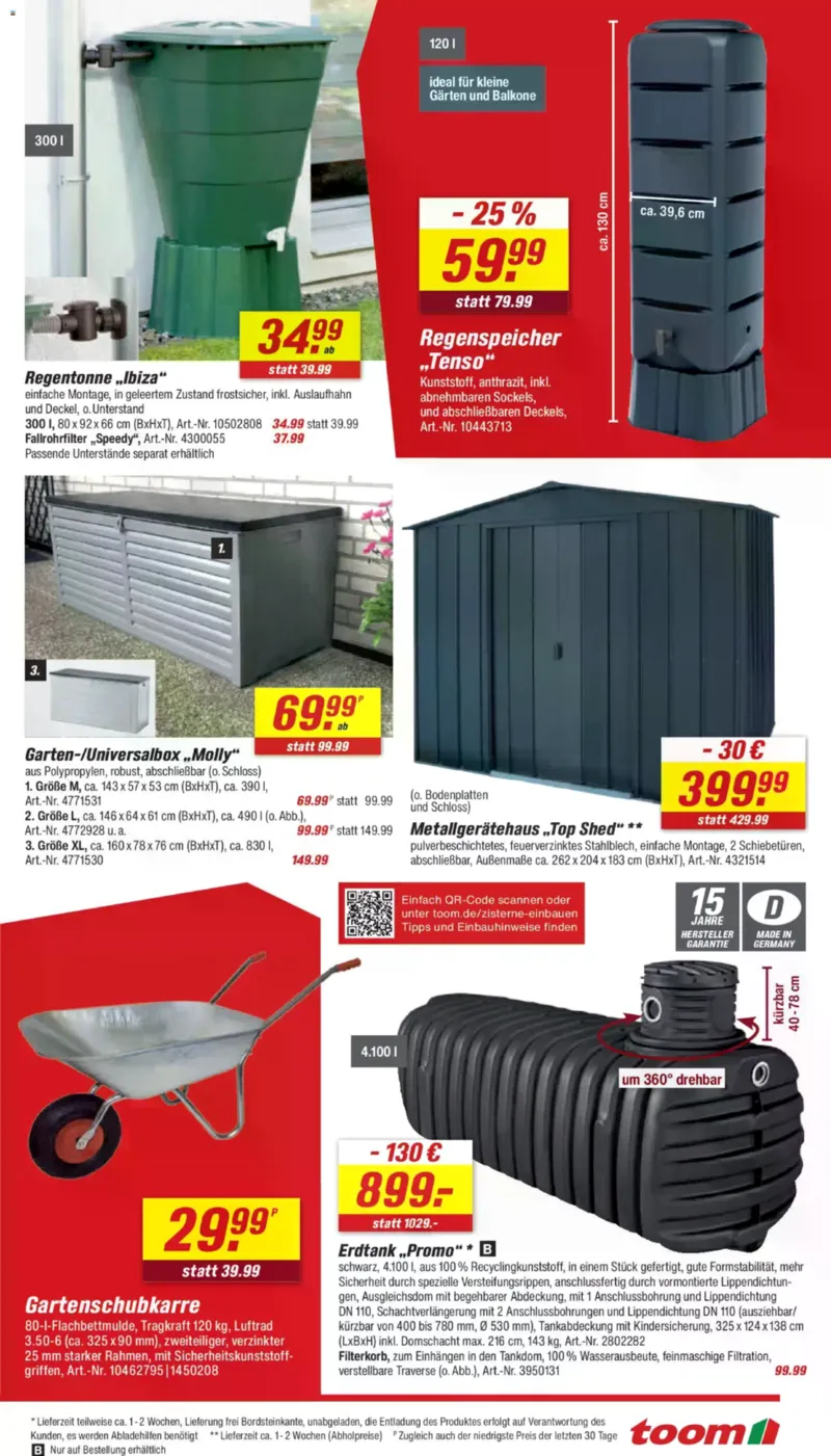 toom Prospekt vom 28.03.2026, Seite 15