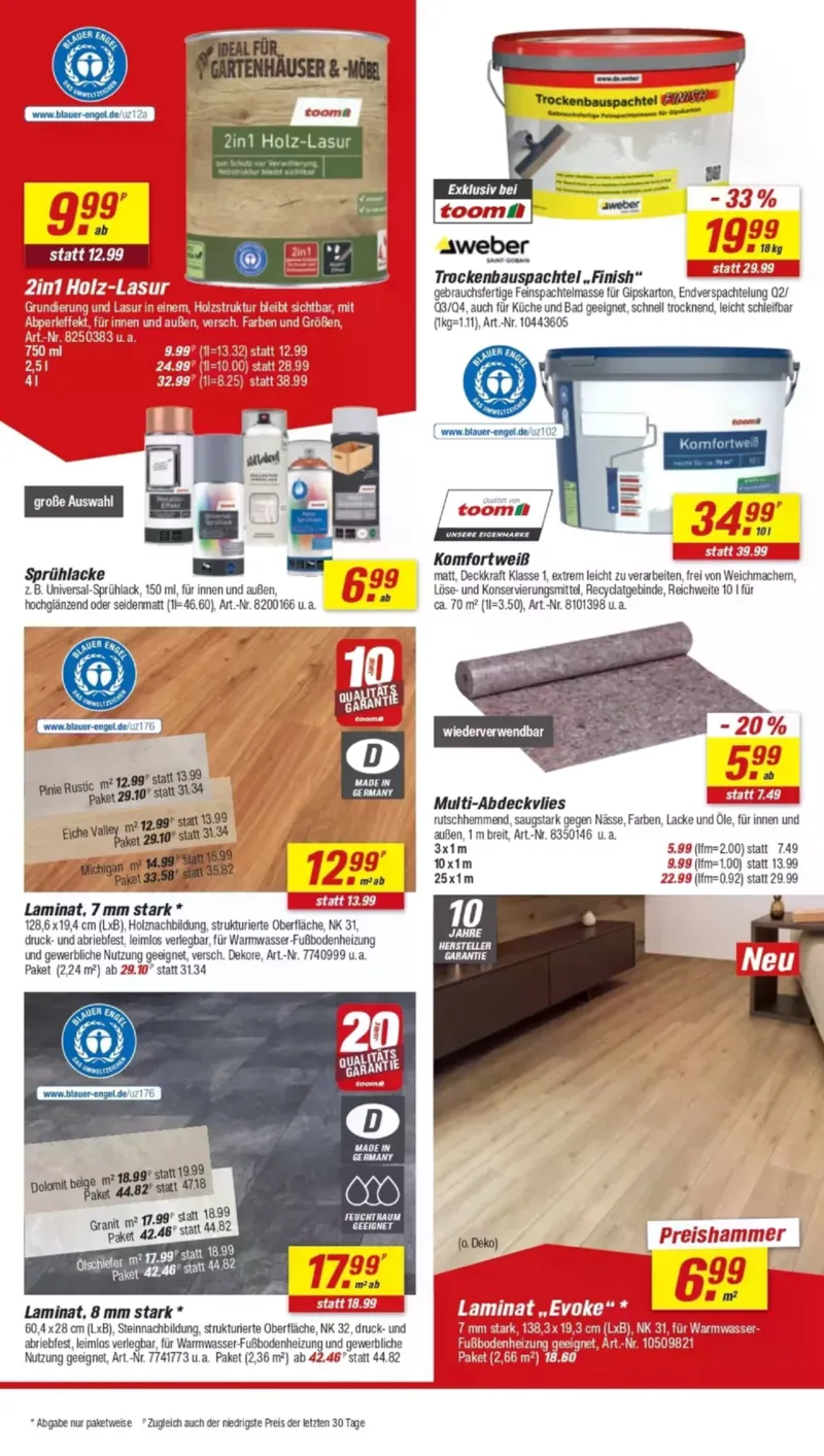 toom Prospekt vom 18.04.2026, Seite 16