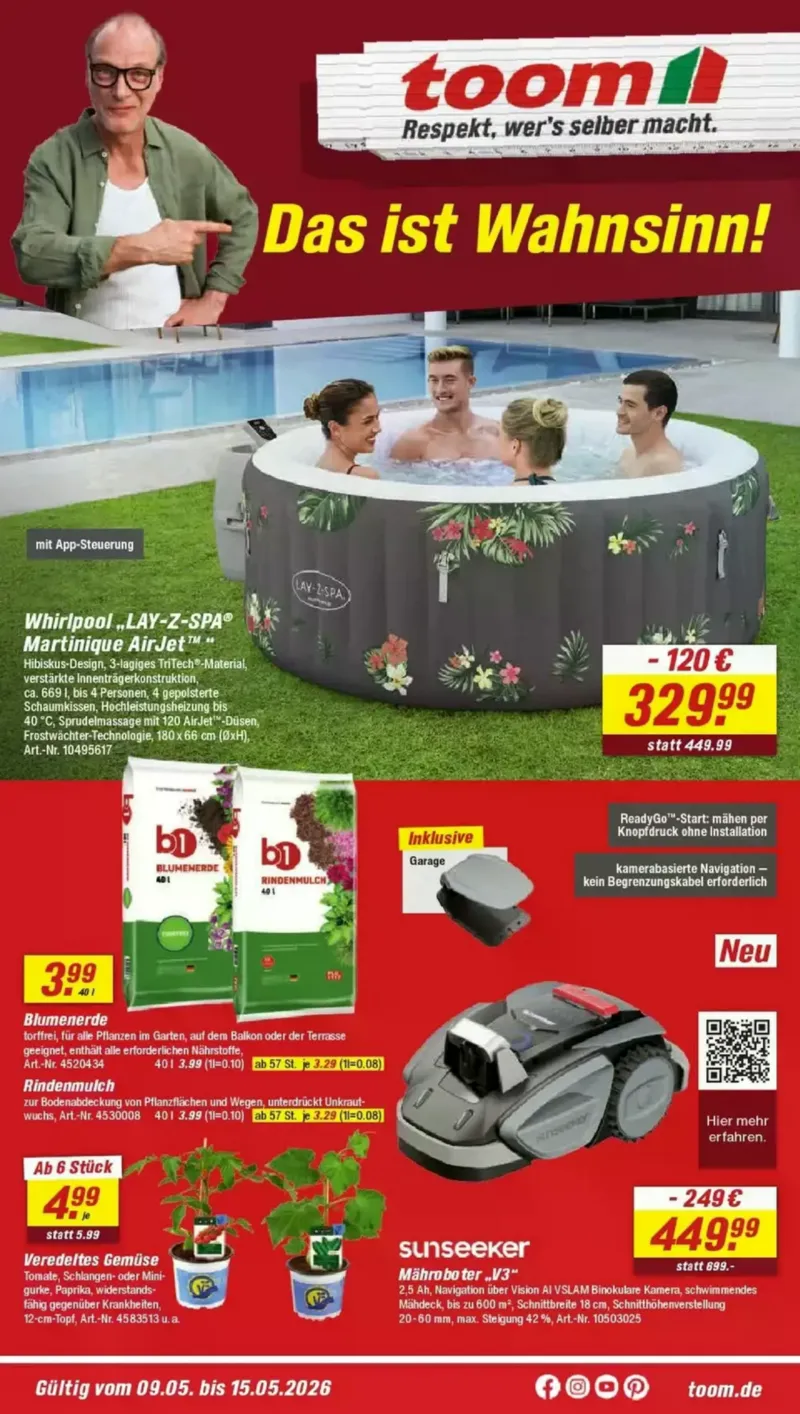 toom Prospekt vom 09.05.2026, Seite 1