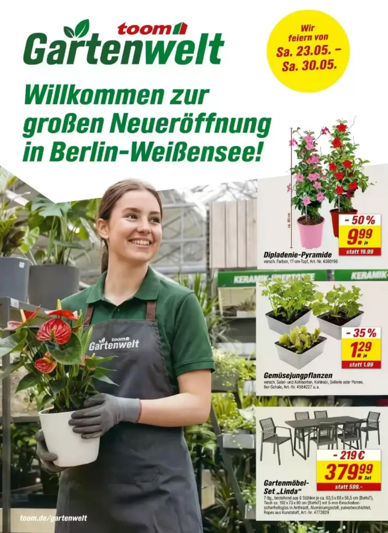 toom Prospekt vom 23.05.2026, Seite 16