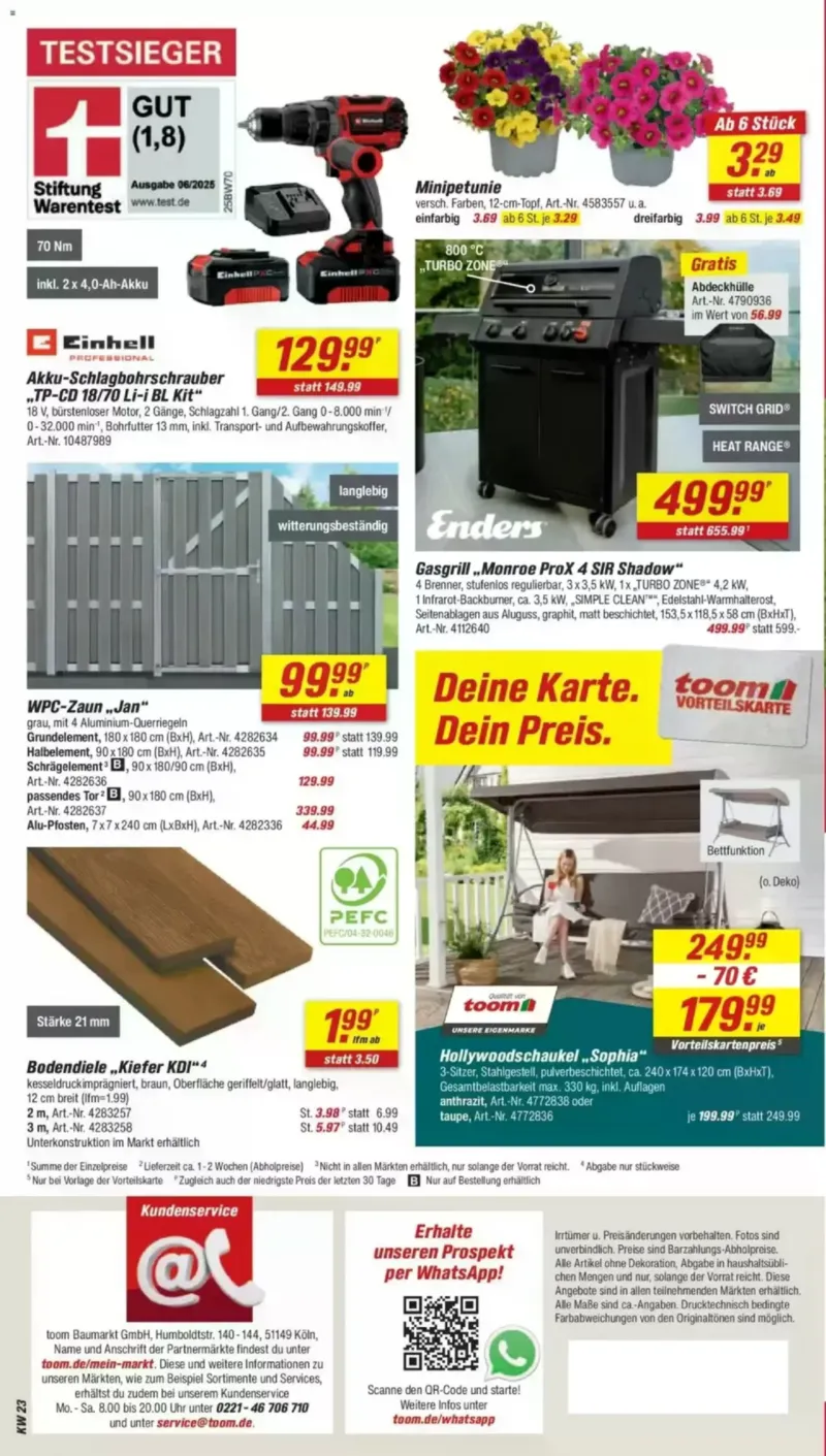toom Prospekt vom 30.05.2026, Seite 25
