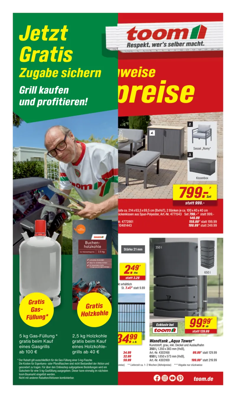 toom Prospekt vom 27.06.2026, Seite 1
