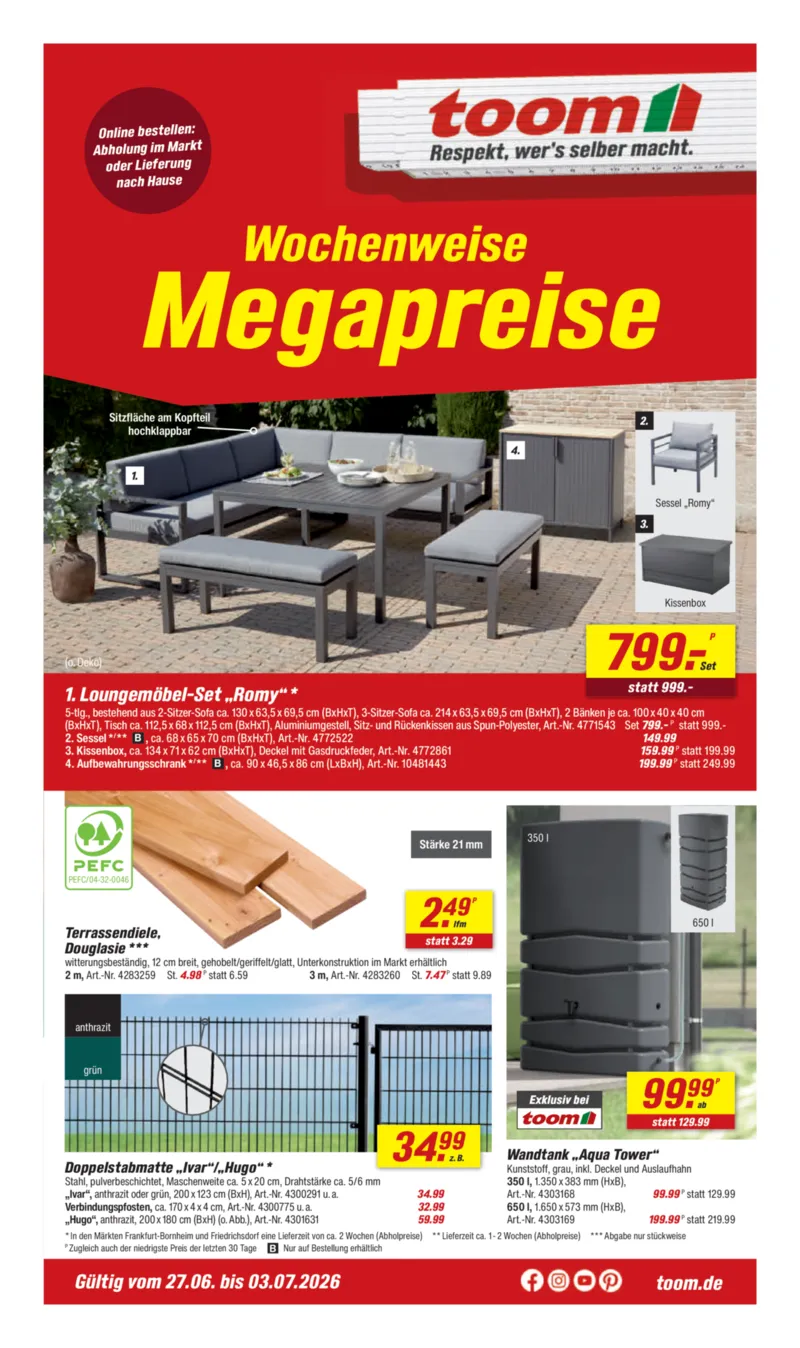 toom Prospekt vom 27.06.2026, Seite 3