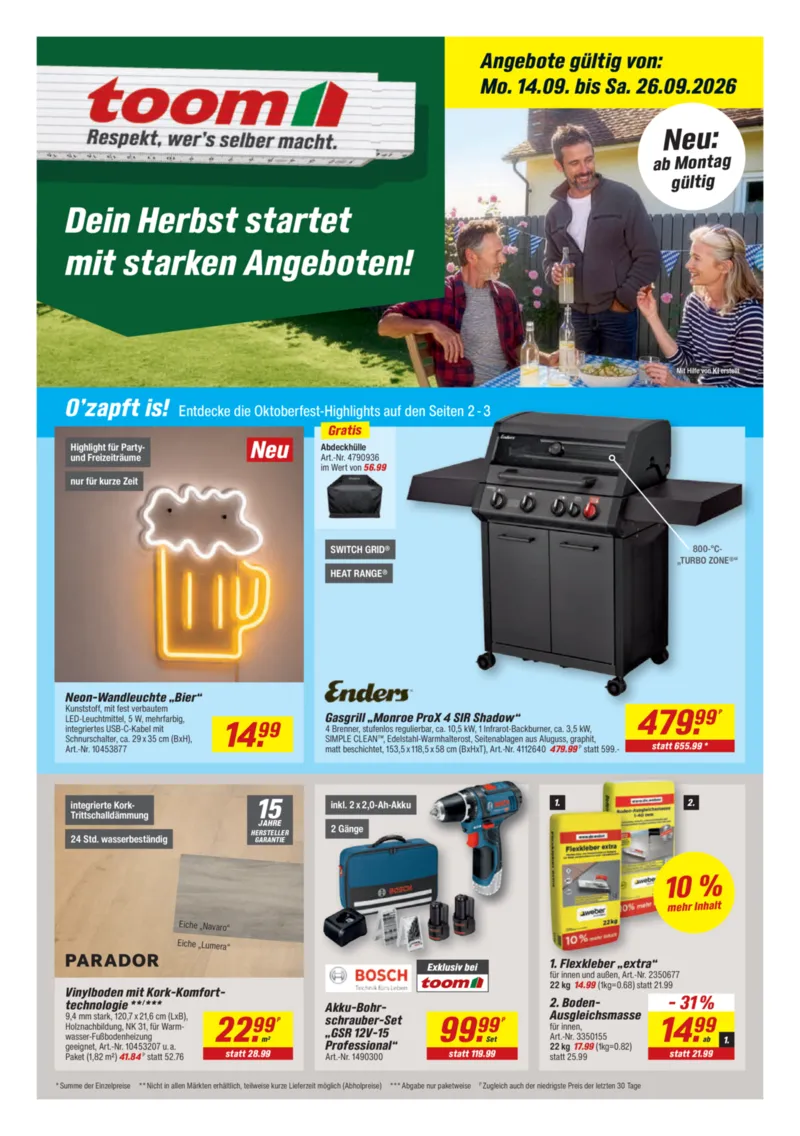 toom Prospekt vom 14.09.2026, Seite 5