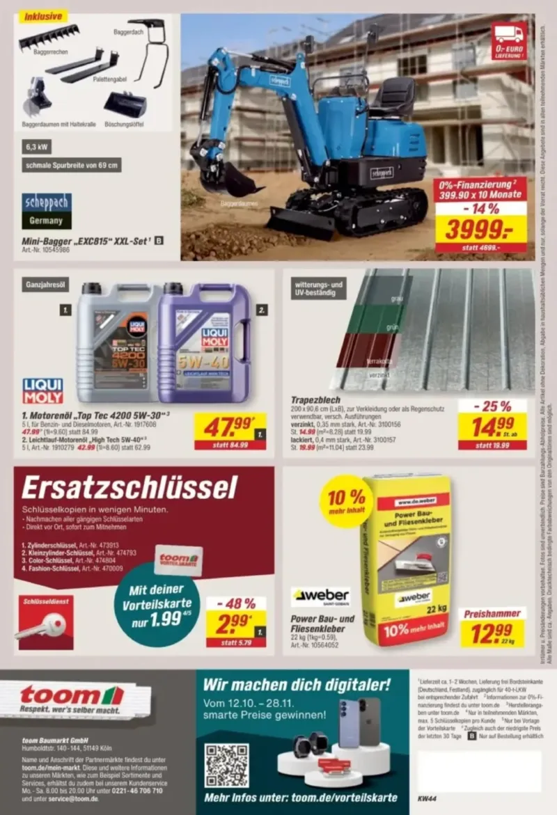 toom Prospekt vom 26.10.2026, Seite 28