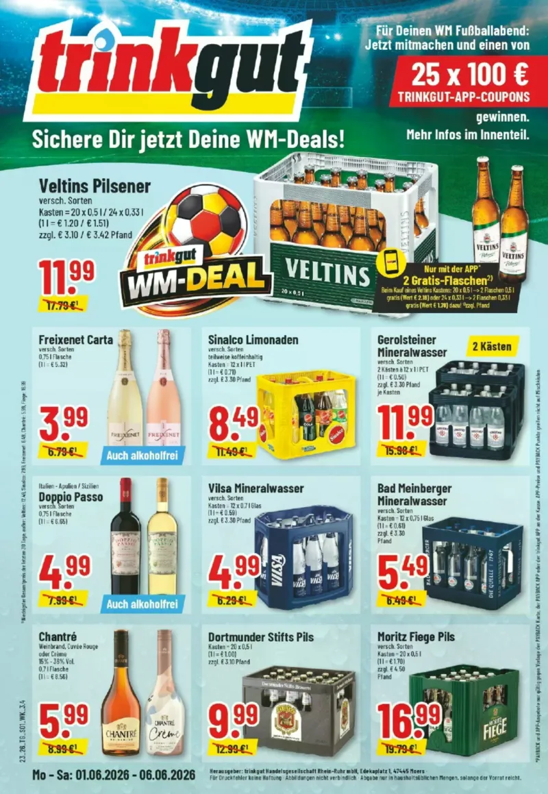 trinkgut Prospekt vom 01.06.2026, Seite 1